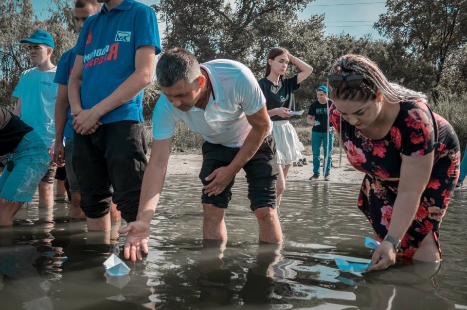 В память о детях, которых унесла война