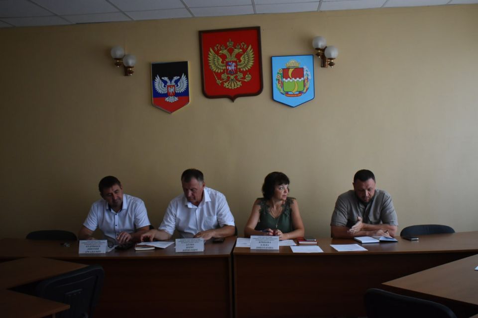 В администрации Амвросиевского муниципального округа состоялось заседание Штаба по здравоохранению