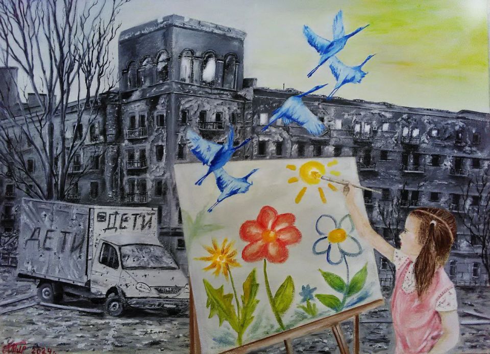 "Мы хотели жить" - погибшим детям Донбасса посвящается