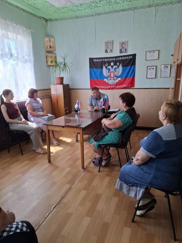 Наталья Великодная: Проведена встреча с населением села Коньково