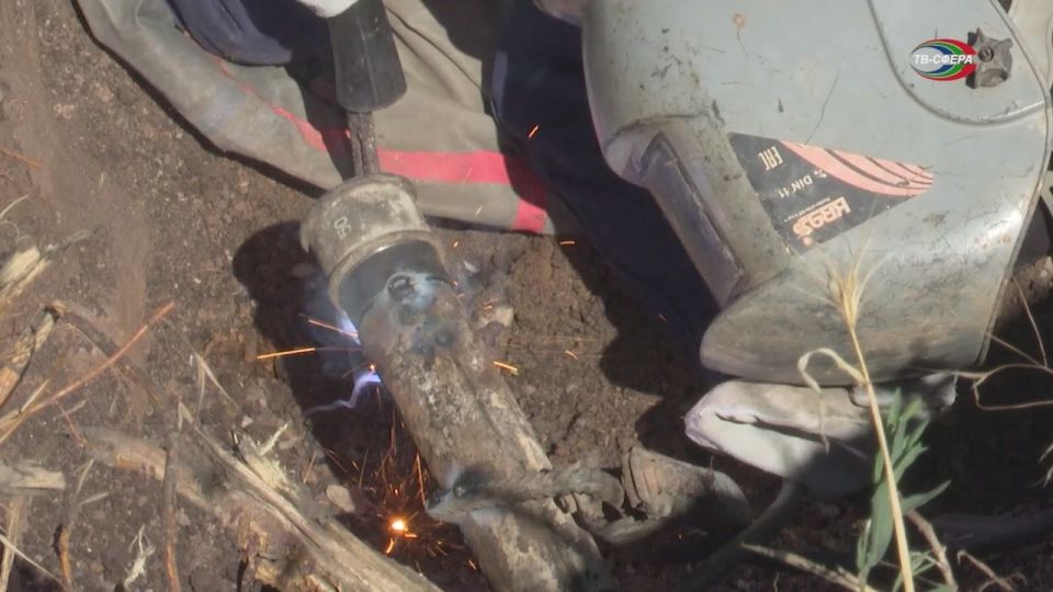 Ремонт водовода в Иловайске