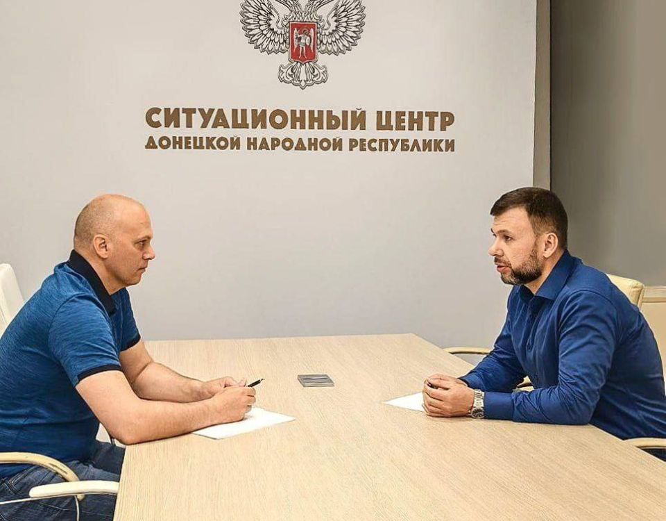 Глава ДНР запросил у Калининградской области дополнительные водовозы для доставки воды жителям