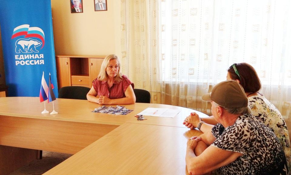 Наталья Бегуненко: По поручению Главы ДНР Дениса Пушилина в Петровском районе продолжаются встречи с жителями района