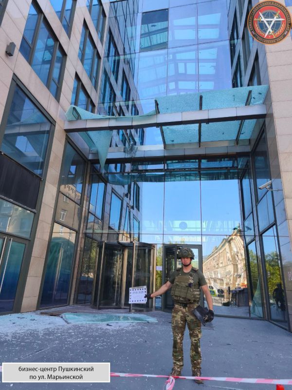 Последствия атак ударными БПЛА городского округа Донецк вечером 28.07.2025