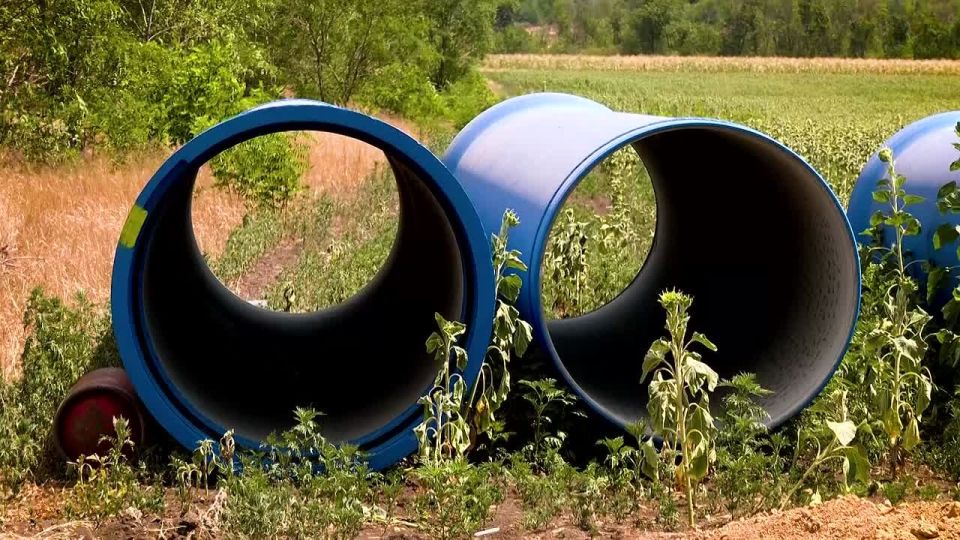 В ДНР продолжается строительство водоводов для переброски воды из водохранилищ