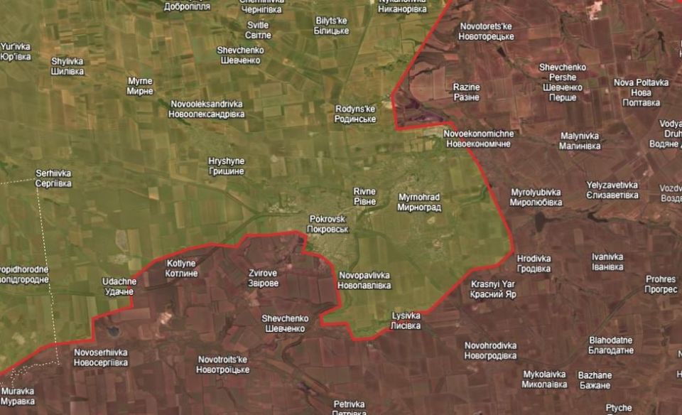 Оборона ВСУ вокруг Покровска рушится на глазах