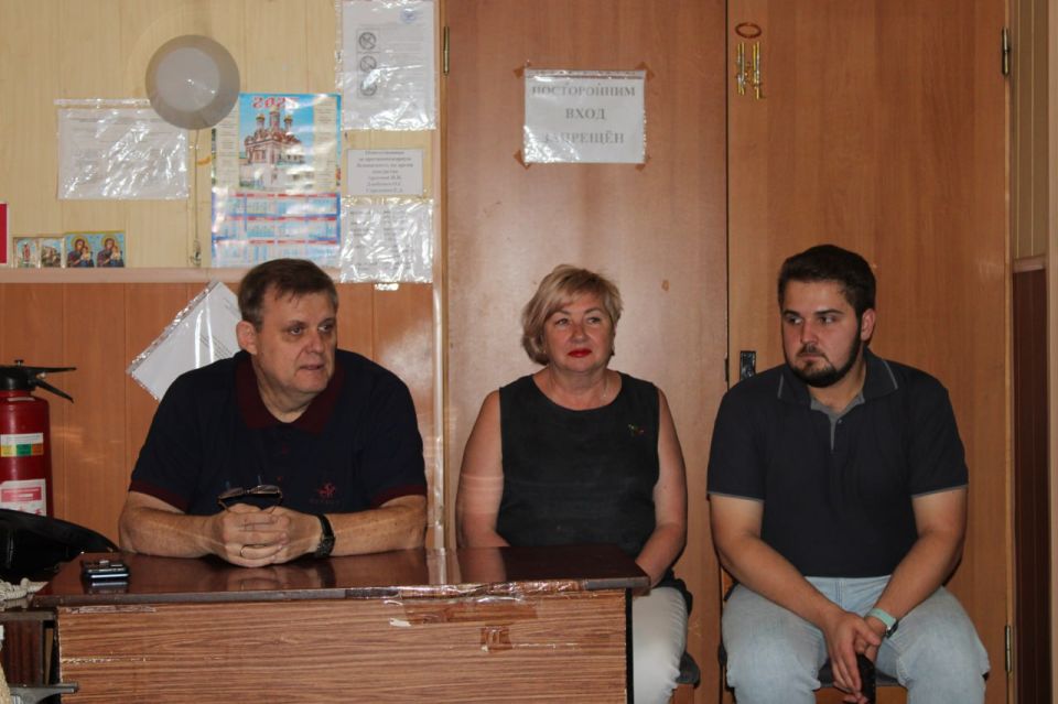 Роман Конев: Состоялась встреча руководства администрации городского округа Горловка с трудовым коллективом