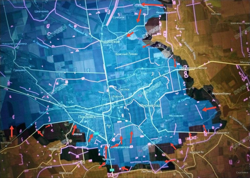 Обстановка на Покровском направлении