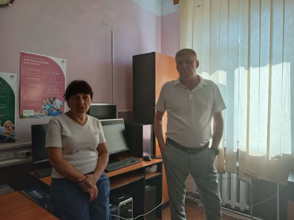 Сергей Юзвинкевич: Провел встречу с трудовым коллективом ОСФР по ДНР с местом дислокации в муниципальном образовании Володарский муниципальный округ