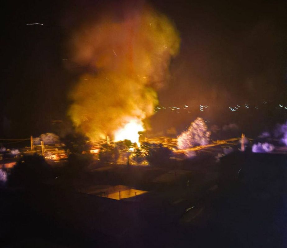 Последствия удара УМПК в Краматорске вчера поздним вечером