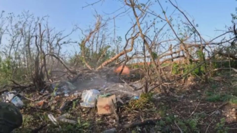 Вот лишь небольшой фрагмент боев за Часов Яр, об освобождении которого сегодня сообщило Министерство обороны России