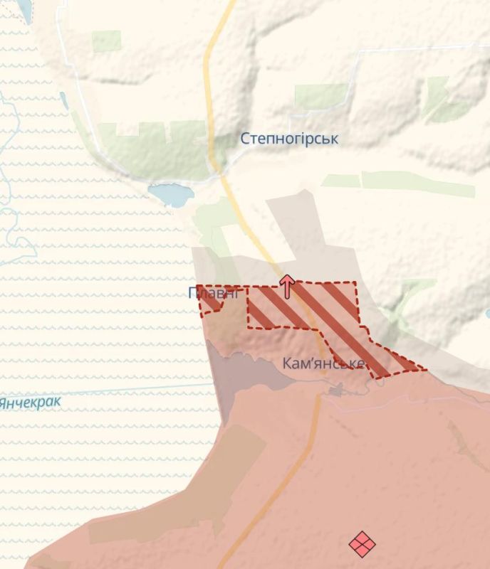 Армия РФ взяла под контроль Каменское на Запорожском направлении и Верхнекаменское под Северском, сообщает украинский OSINT-паблик Deep State