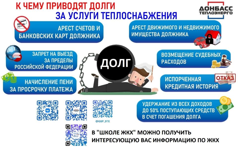 Филиал «Макеевкатеплосеть» ГУП ДНР «Донбасстеплоэнерго» напоминает!