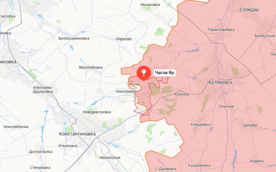 Министерство обороны России подтверждает освобождение города Часов Яр Донецкой Народной Республики