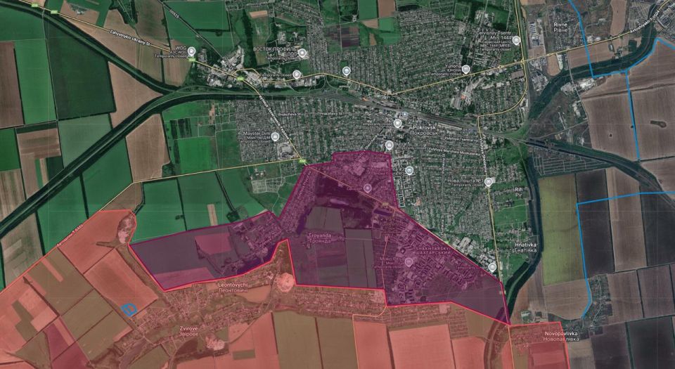 Некоторые украинские (и ряд зарубежных) источники всё чаще сообщают о закреплении российских ДРГ в Покровске