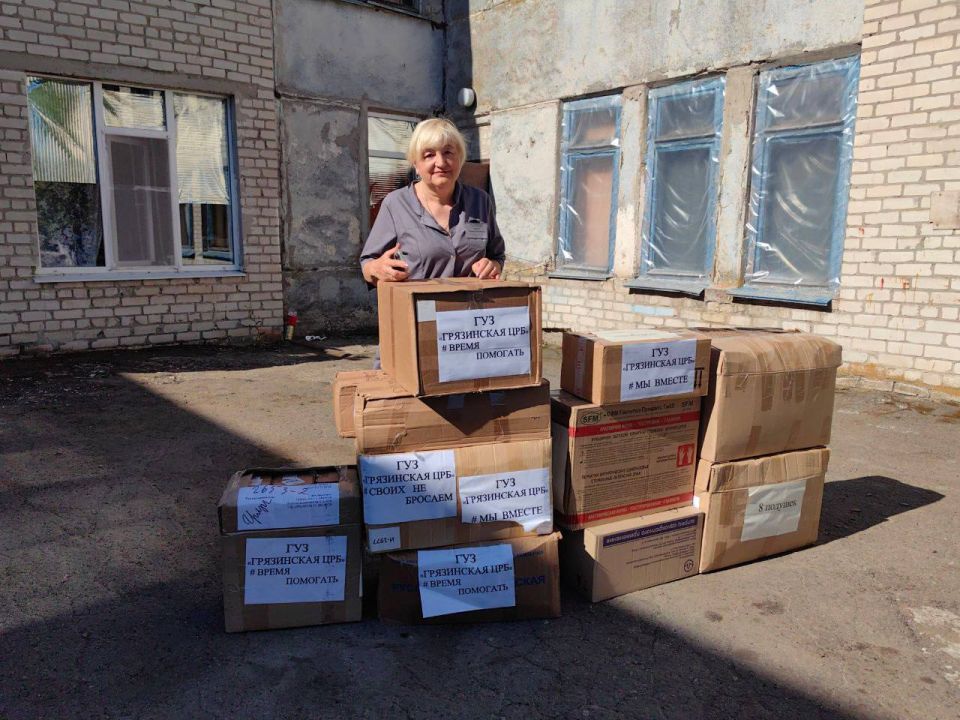 Шеф-регион Липецкая область направил очередную партию гуманитарной помощи в ПВР Володарского округа