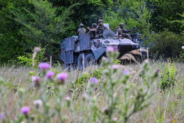 ТАСС: Российские войска от Константиновки в ДНР отделяет чуть более километра