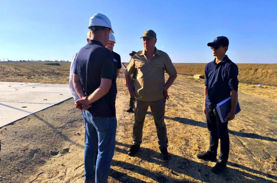 Вице-премьер Хуснуллин поручил ускорить запуск водовода в ДНР