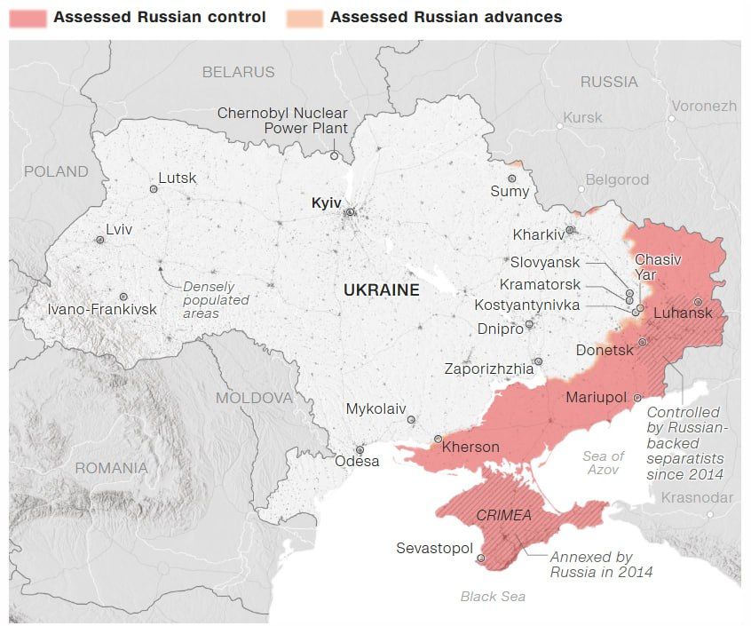 Летнее наступление ВС РФ оборачивается нарастающим кризисом для Украины