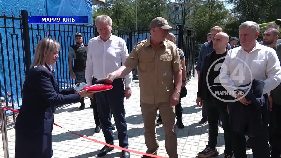 В Мариуполе состоялось открытие Приморского районного суда