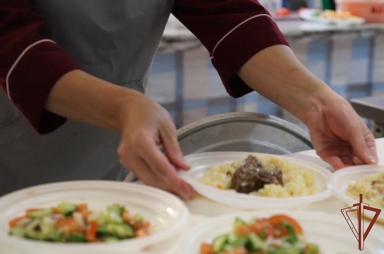 Росгвардия показала работу тыловых подразделений ведомства в ДНР (видео)