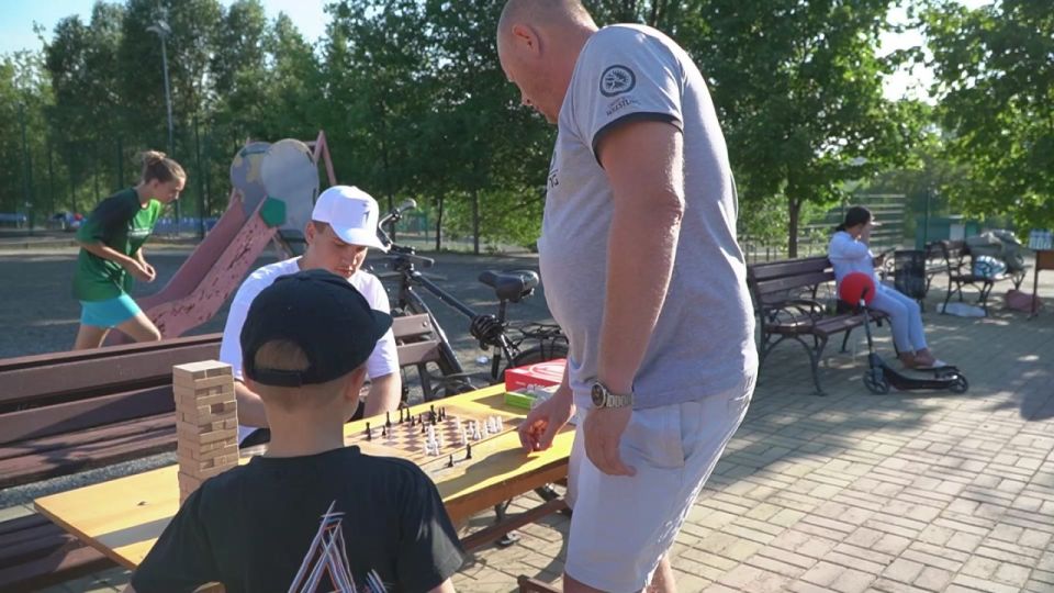 В Донецке прошел спортивный фестиваль «Семейная команда»