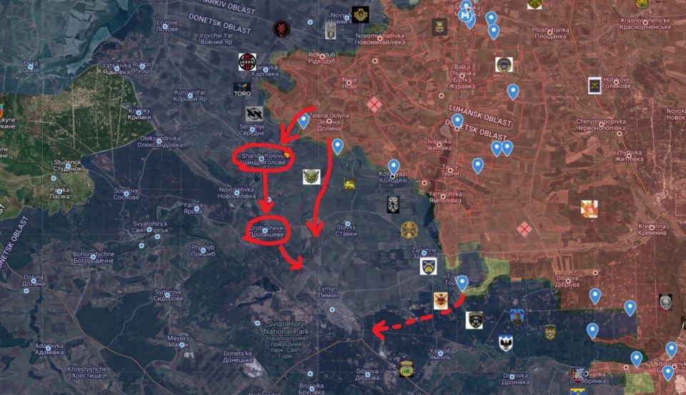 Пока у ВСУ заваливается Красноармейск, проблемы начались под Красным Лиманом