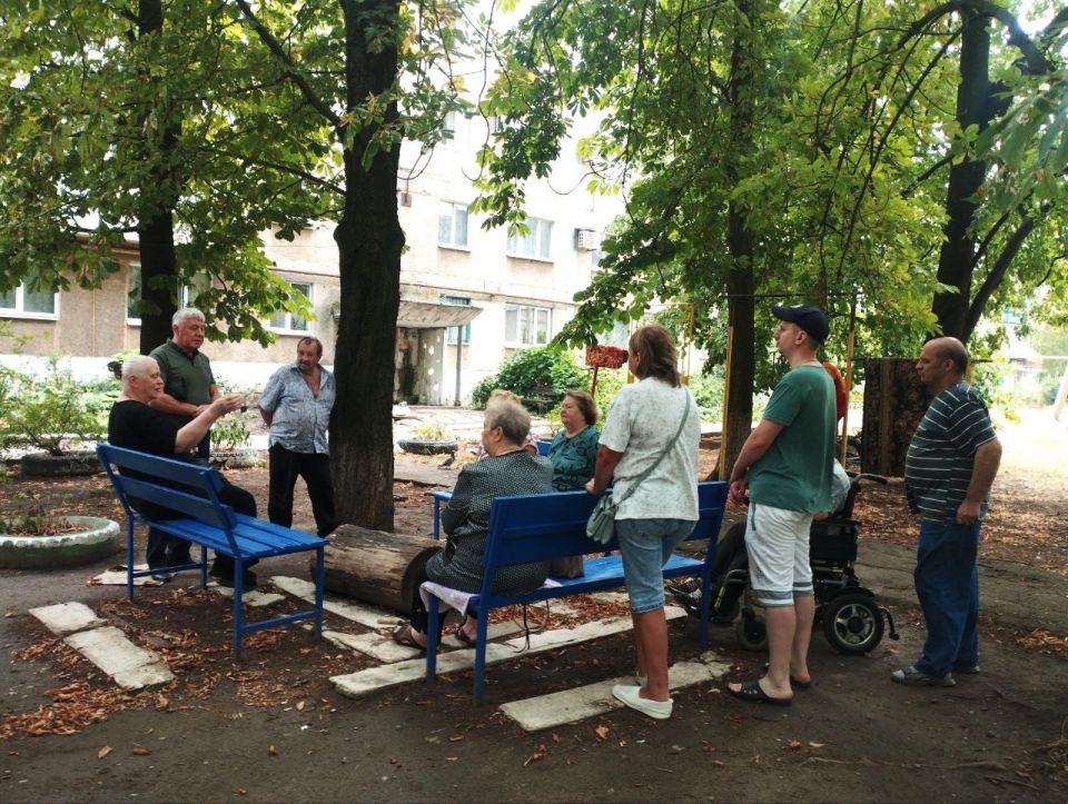 Заместитель председателя Шахтерского муниципального совета встретился с жителями Ждановки