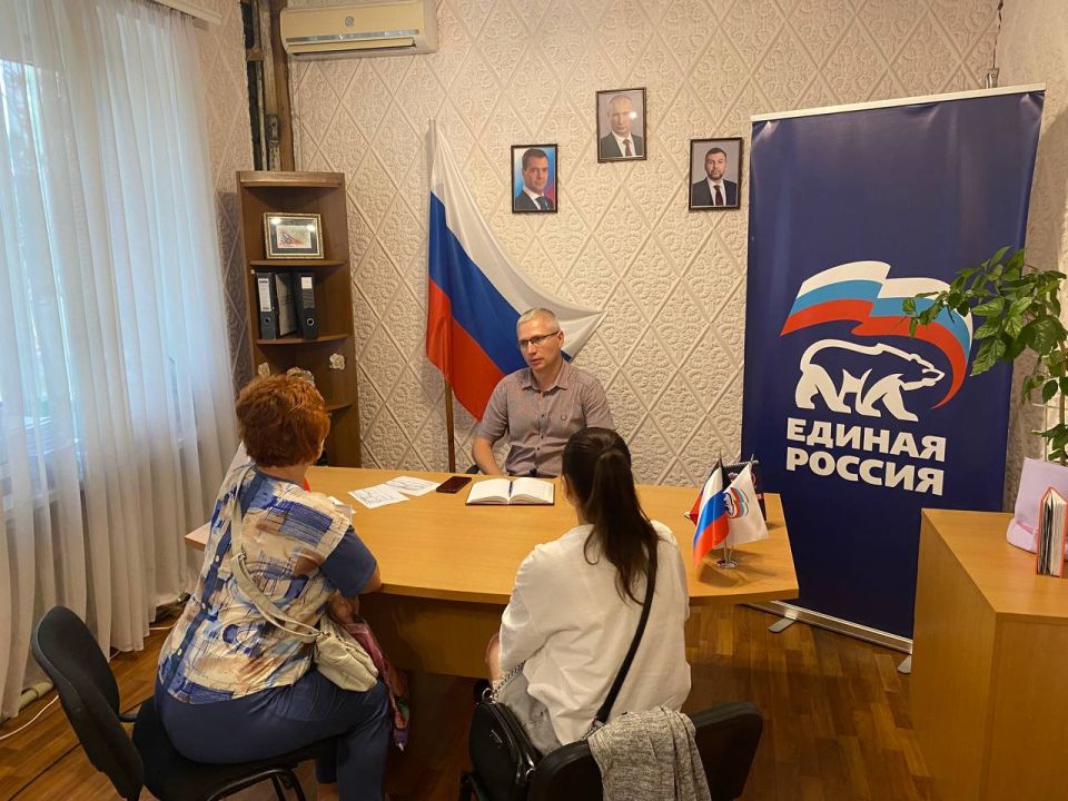 4 августа состоялся приём граждан города Моспино