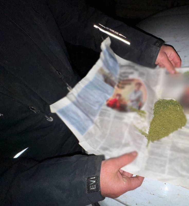 Полицейские задержали жителя Волновахского муниципального округа за хранение наркотиков