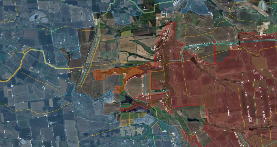 Что касается цепочки опорников в районе Родинского около Покровска, то до них российская армия дошла уже давно, и теперь главная задача проскочить дорогу к северу