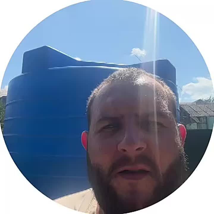 Установлена емкость с технической водой по адресу ул. 5-я Александровка, д. 12 в Ленинском внутригородском районе города Донецка, для обеспечения жителей водой