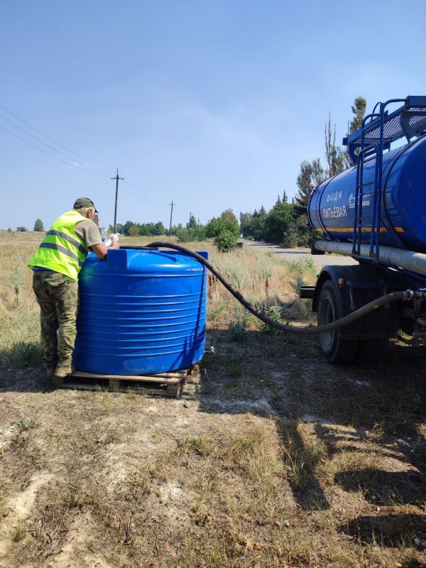 Александр Пеняев: Работа над водоснабжением продолжается каждый день