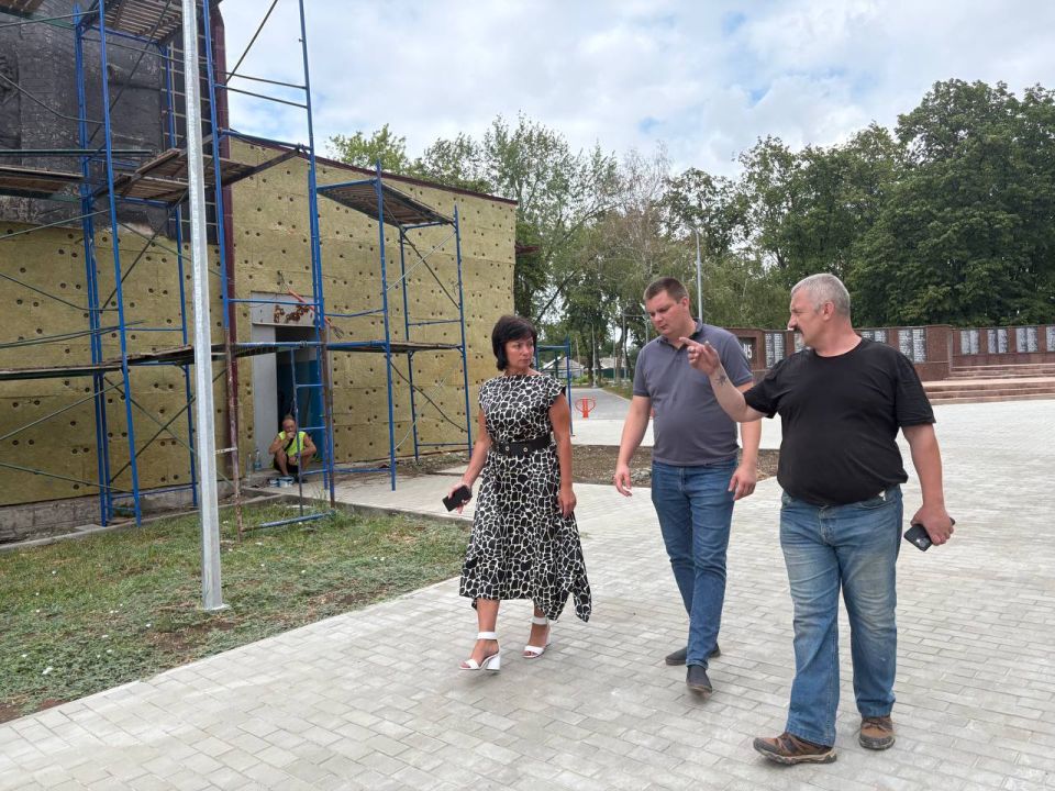 Важный контрольный рейд по ключевым восстанавливаемым объектам в Тельманово