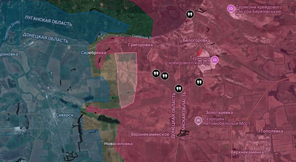 На Северском направлении бойцы 6-й бригады взяли под контроль территории юго-восточнее Серебрянки, сообщает Анатолий Радов