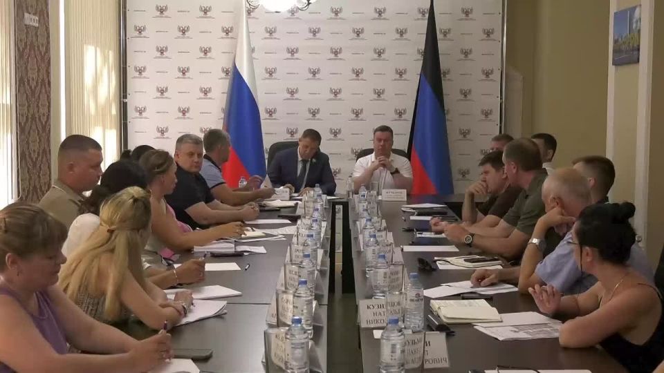 В Народном Совете ДНР обсудили решение проблем спила аварийных деревьев