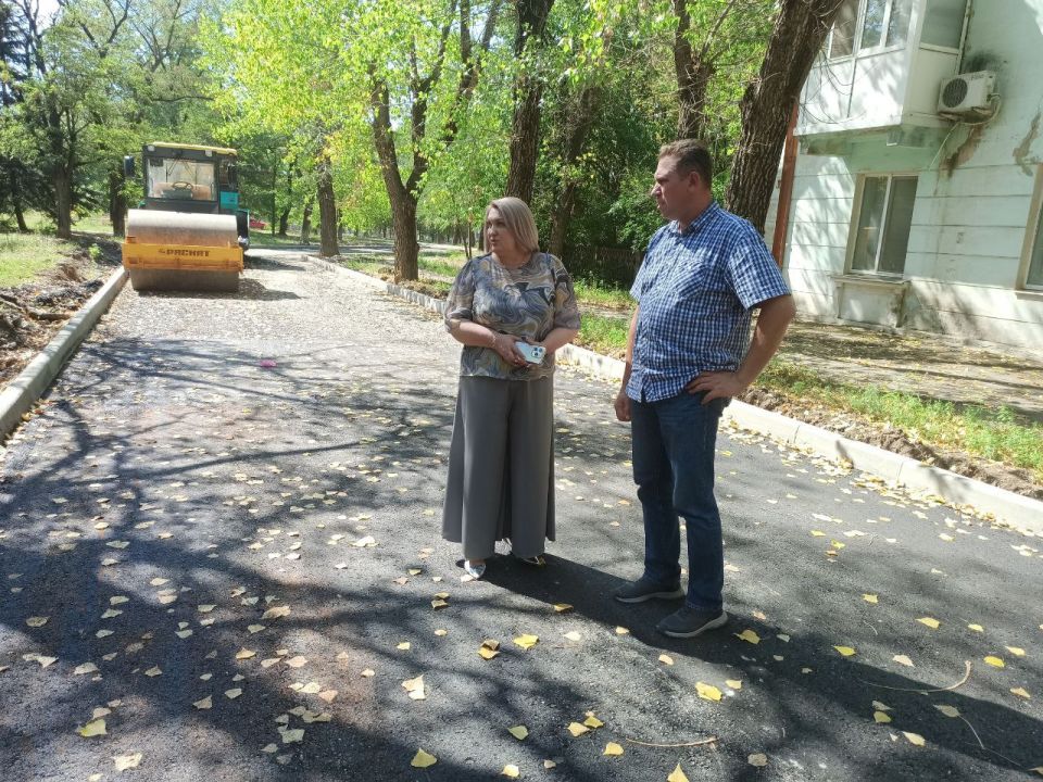 Александр Качанов: Продолжаются ремонтные работы по улице Лихолетова шеф - регионом