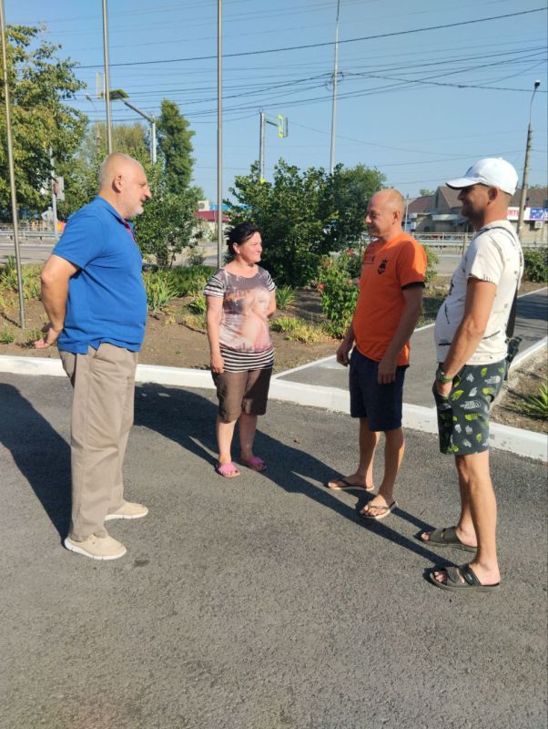 Встречи с населением продолжаются