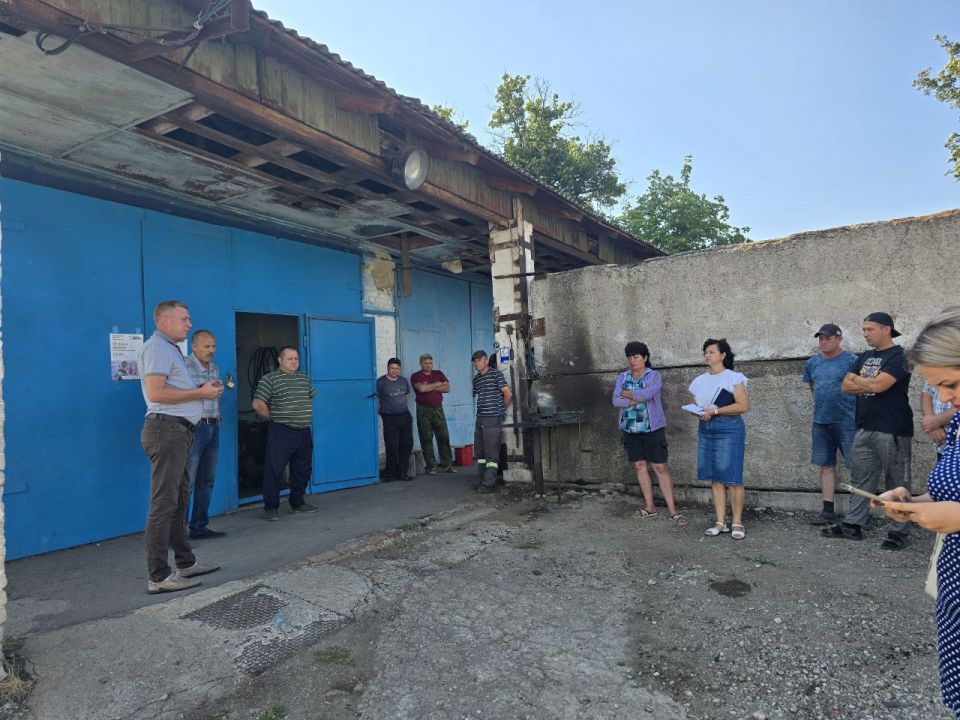 Сергей Юзвинкевич: Провел встречу с трудовым коллективом КФХ «Ранок-Агро»