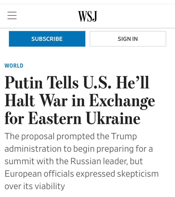 ����� ���������, ����������� � ��������� - WSJ ��������� ����� ������ ���� ��