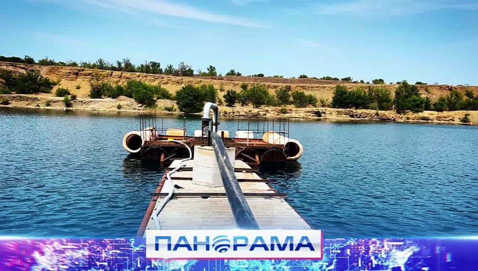 Крынка возвращается к жизни: засушливое русло наполняют водой из Монаховского карьера