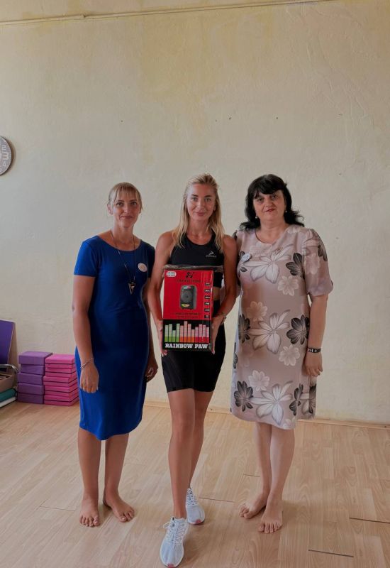 Визит в студию фитнеса "Sport life "