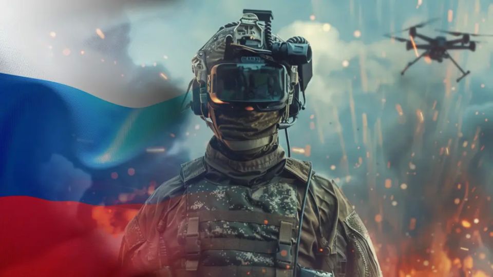 Русский БПЛА уничтожил натовский бронеавтомобиль в ДНР