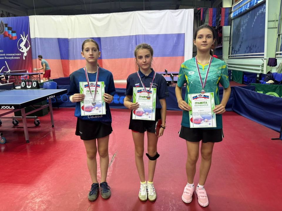 В Донецке прошел Детский турнир по настольному теннису, посвященный дню физкультурника