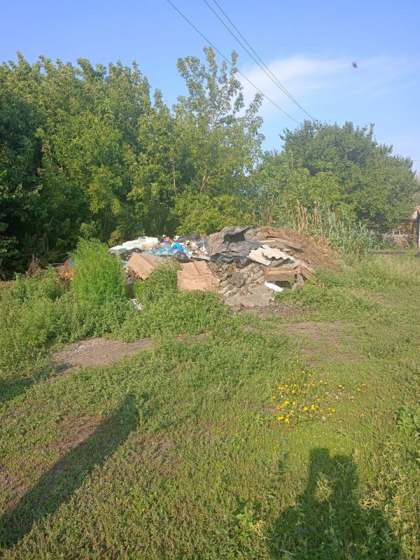 Продолжаются активные работы по ликвидации стихийных свалок на территории Волновахского муниципального округа