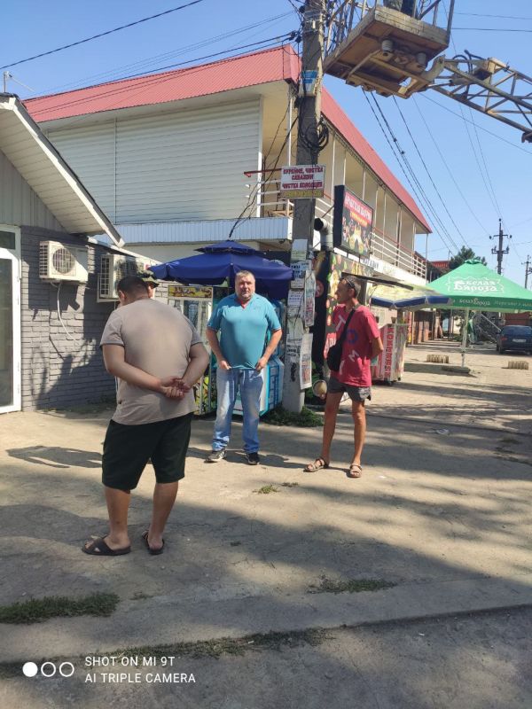 Встреча депутата Мангушского муниципального совета, члена фракции Всероссийской политической партии «Единая Россия» в Мангушском муниципальном совете Беша Владимира Васильевича с жителями села Мелекино