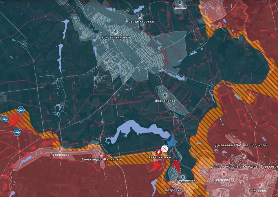 Прижать врага к воде. бои южнее Клебан-Быкского водохранилища