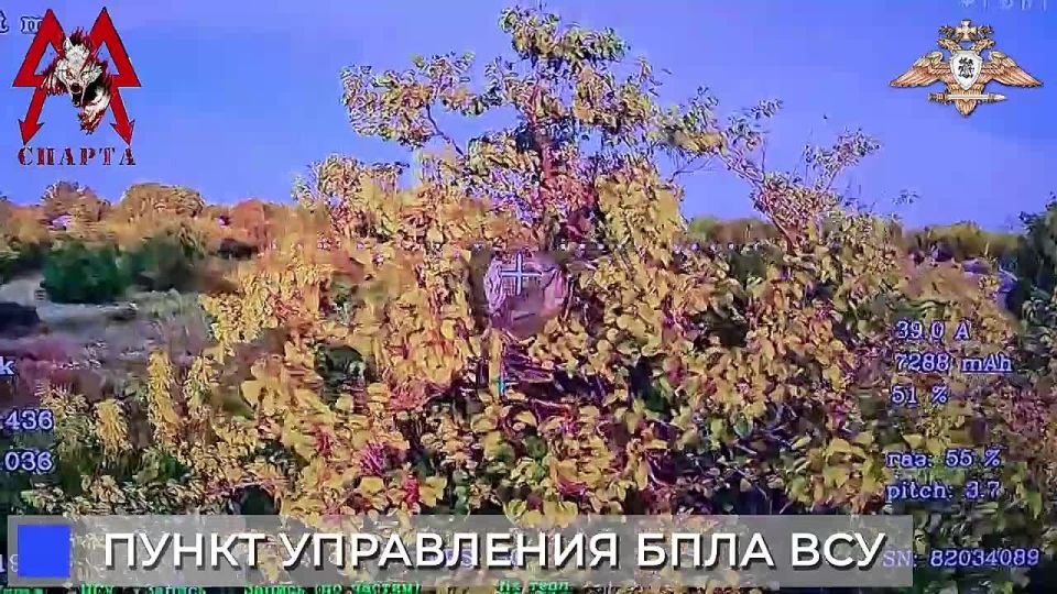Ликвидация ПУ БЛА ВСУ батальоном «Спарта»