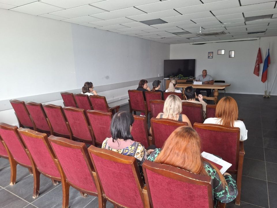 В Управе Ильичевского внутригородского района города Мариуполь состоялась встреча с жителями