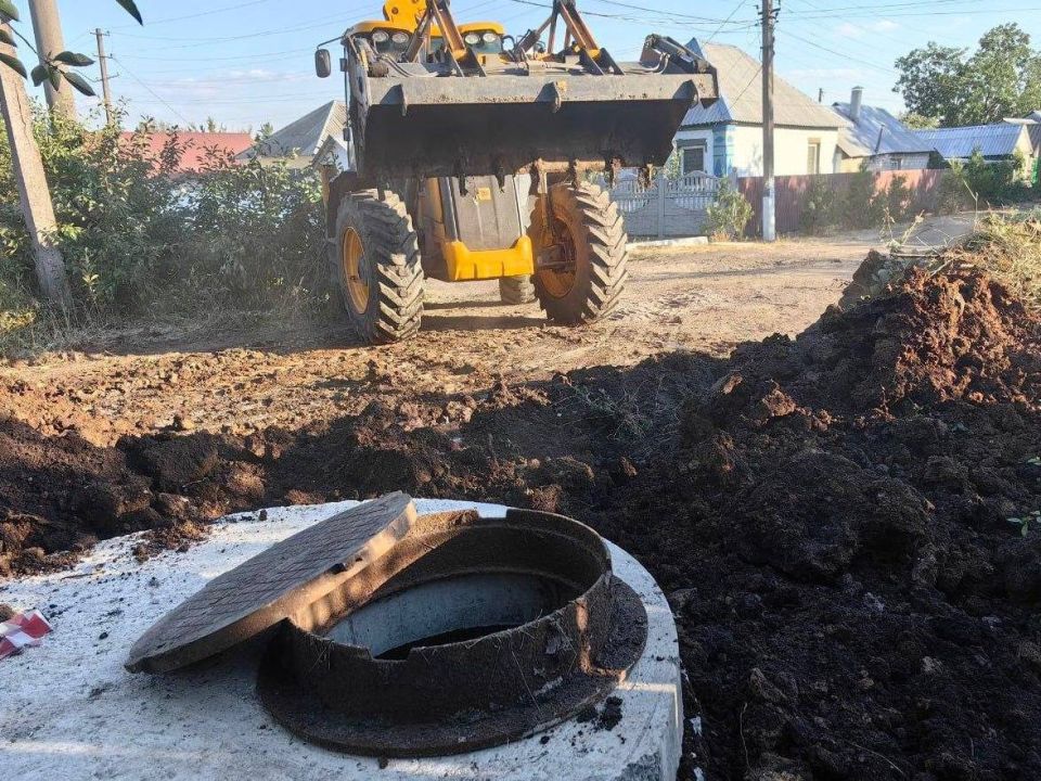Виктория Жукова: Специалисты Харцызского филиала «Вода Донбасса» вместе с бригадами Нижнего Новгорода работают на городских сетях